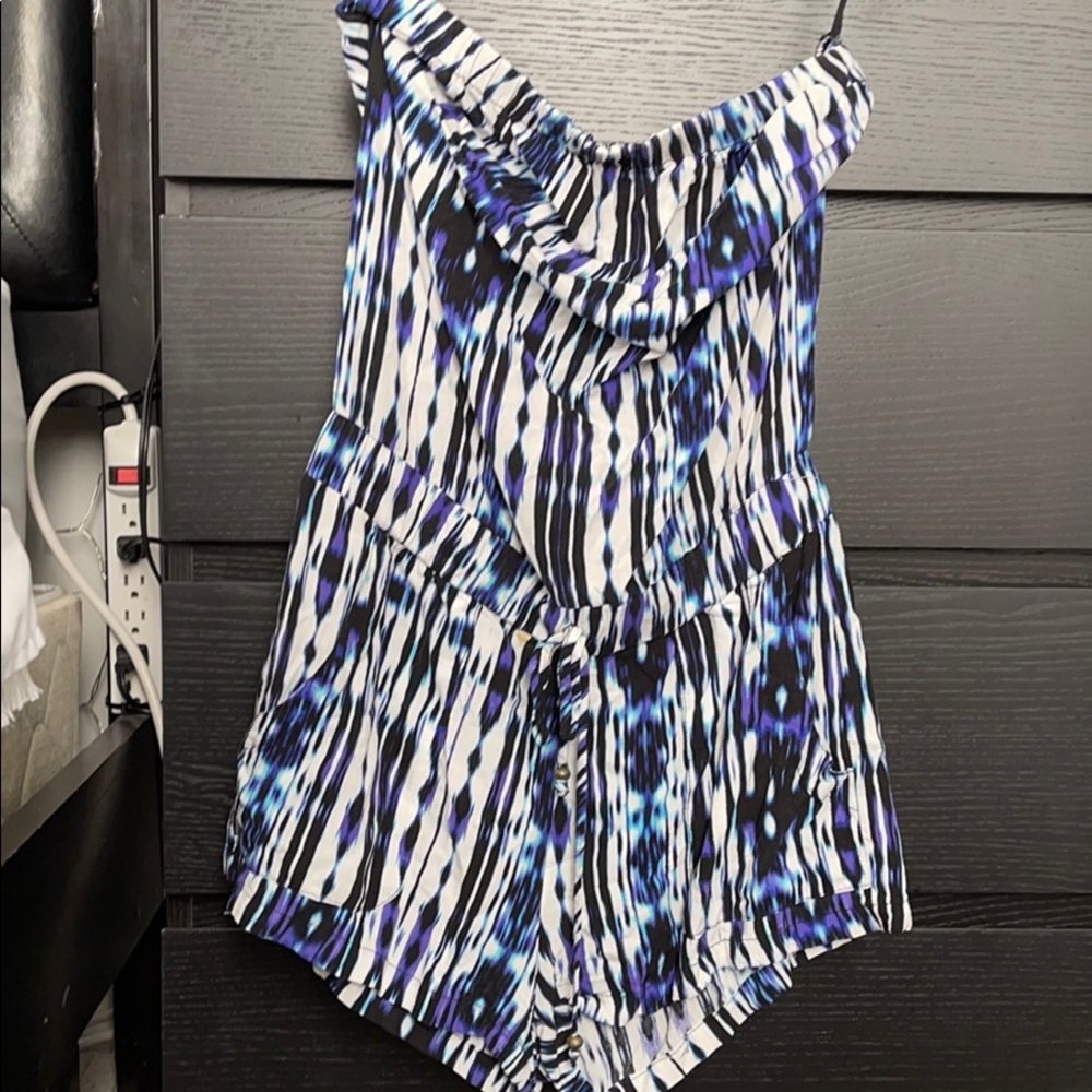 Strapless Romper